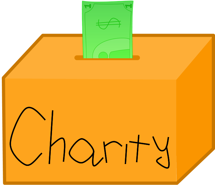 Donation Box , Png Download Clipart (699x600), Png Download