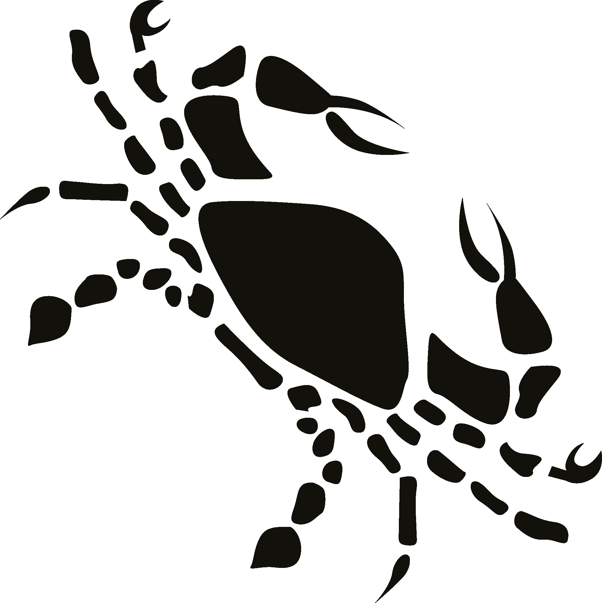Zodiac Signs Silhouette Png - Indian Express Horoscope Today Clipart (2027x2028), Png Download