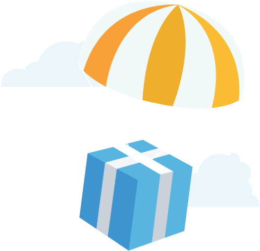 Express Parcel Delivery Clipart (640x583), Png Download