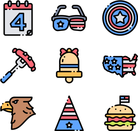 4th Of July Clipart (600x564), Png Download