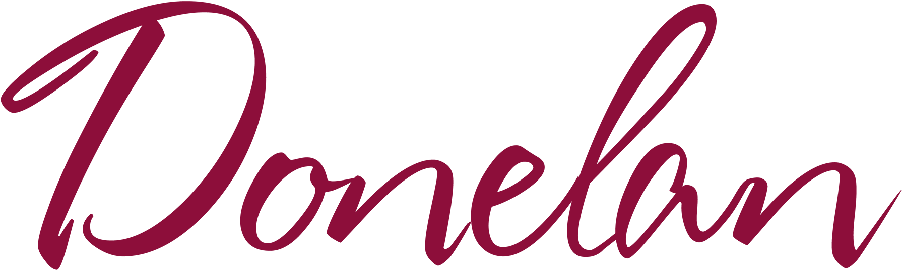 Donelan Family Wines Logo - Donelan Family Wines Clipart (1800x538), Png Download