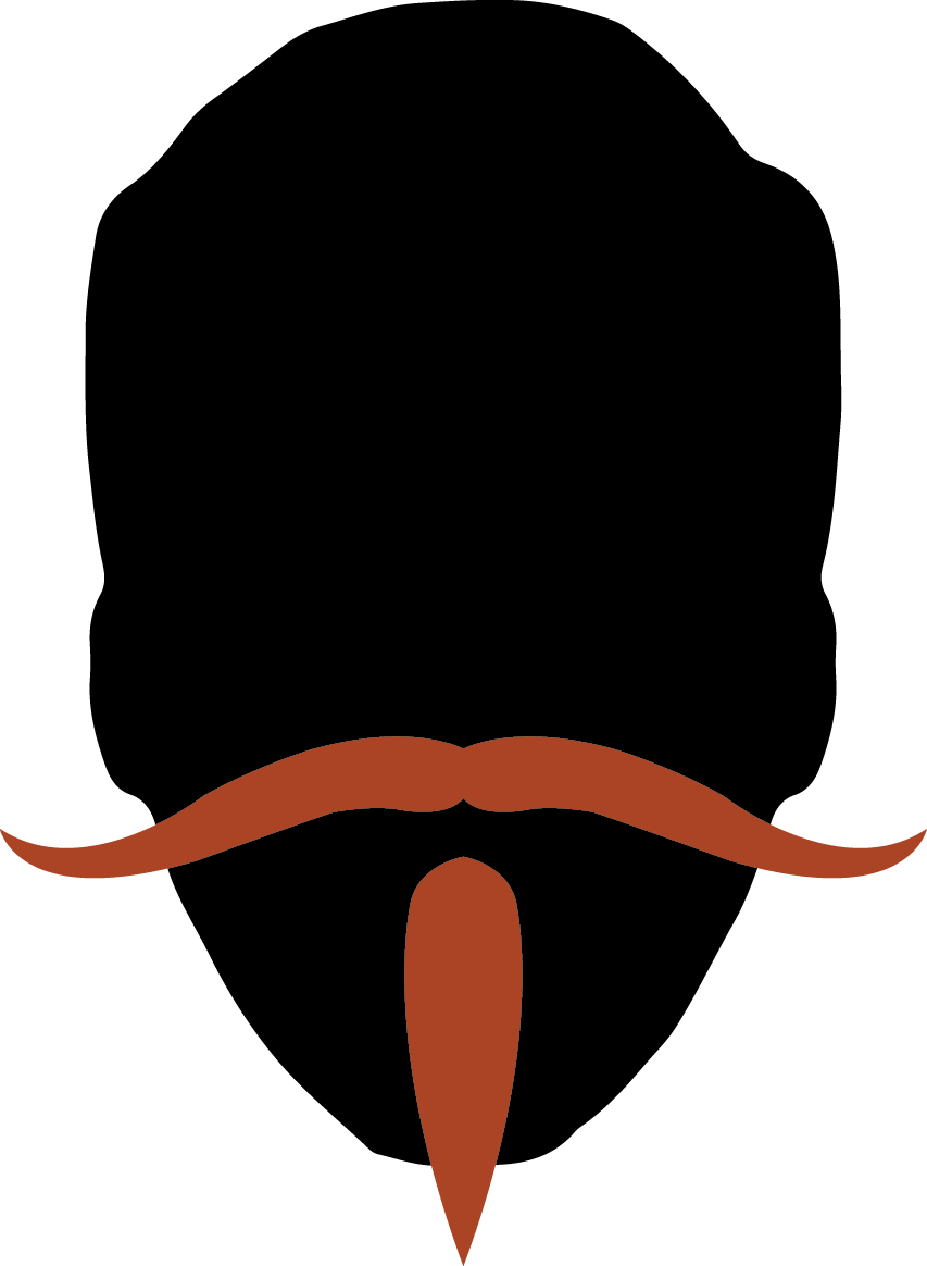 Partial Beard Categories Clipart (853x1164), Png Download