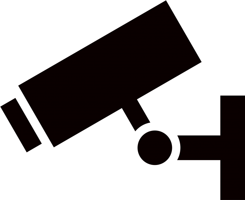 Warning Signs - Cctv In Triangle Png Clipart (866x650), Png Download