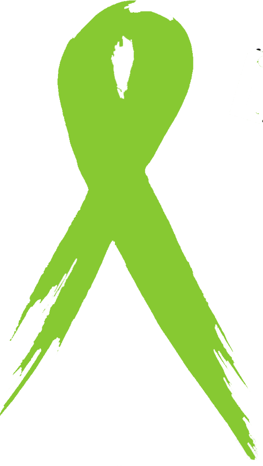 Gives Back To Our Community - Green Ribbon Transparent Clipart (517x916), Png Download