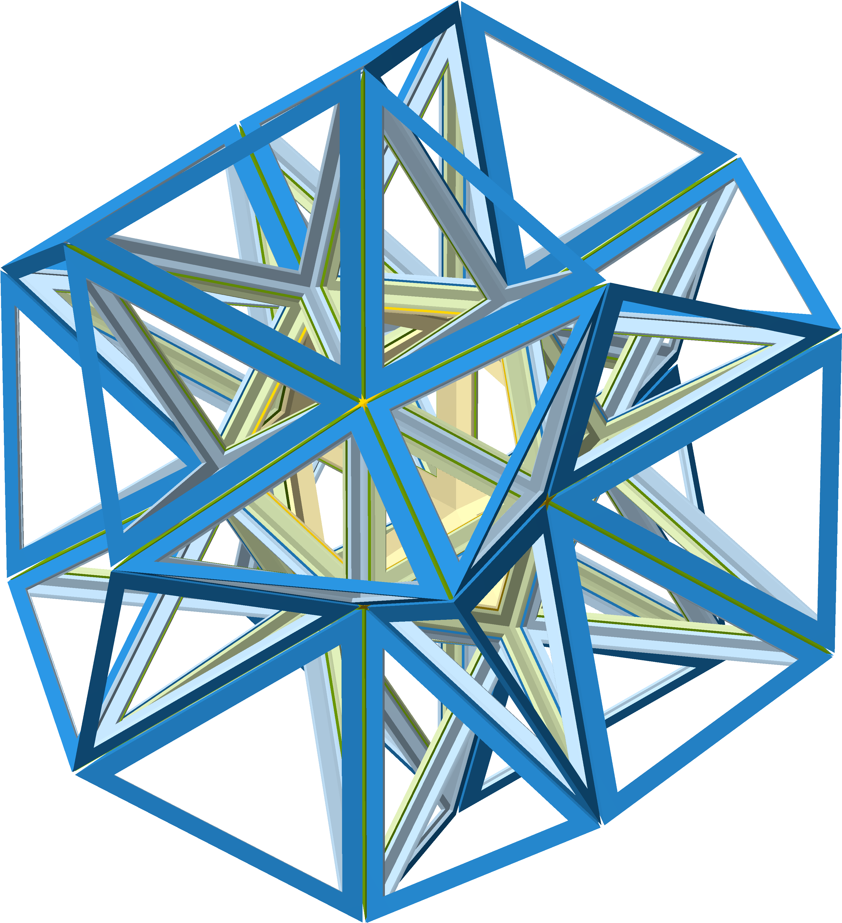 Stell12g Cells 543 - Triangle Clipart (4000x3720), Png Download