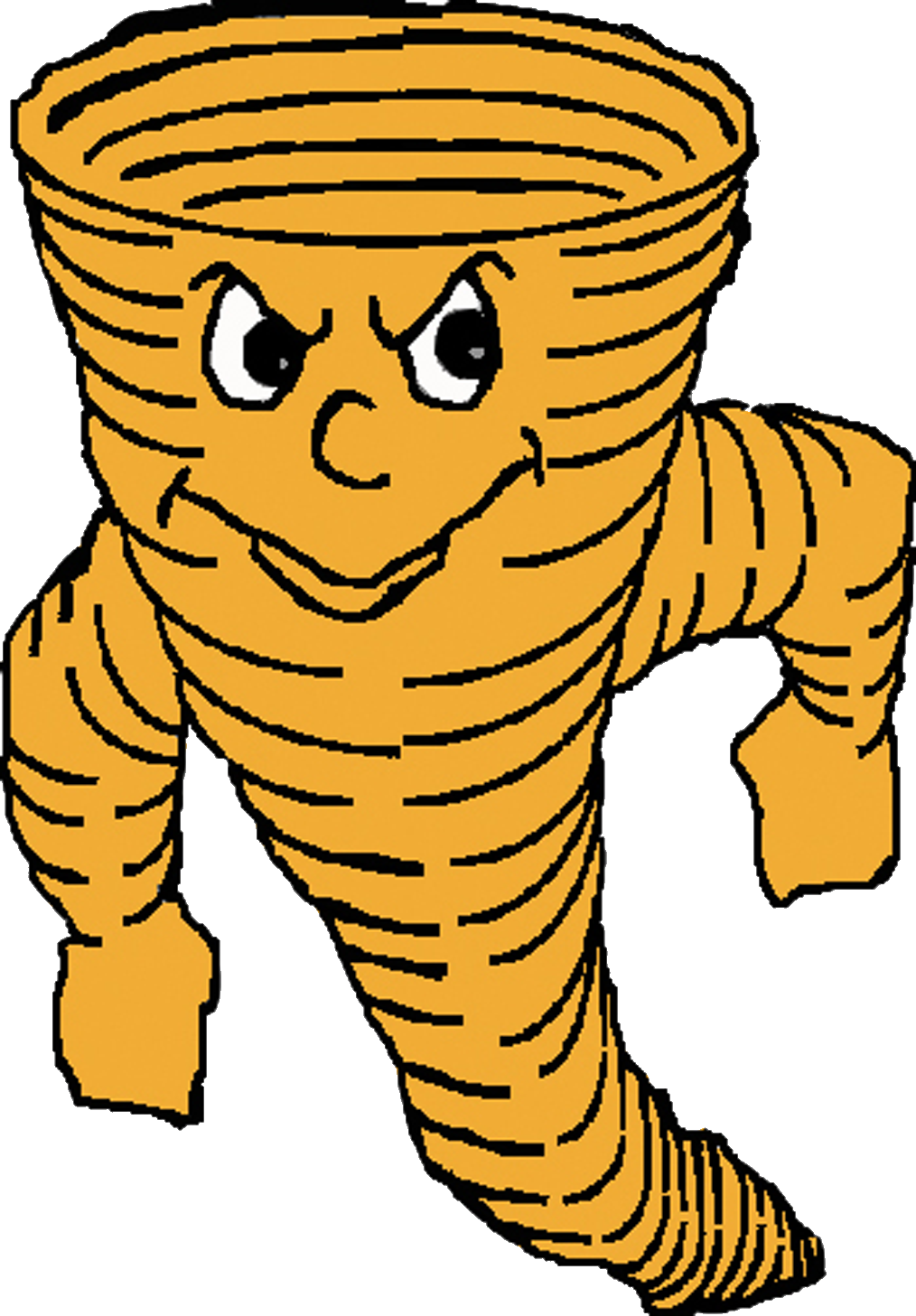 Oakes Tornadoes Clipart (1014x1457), Png Download