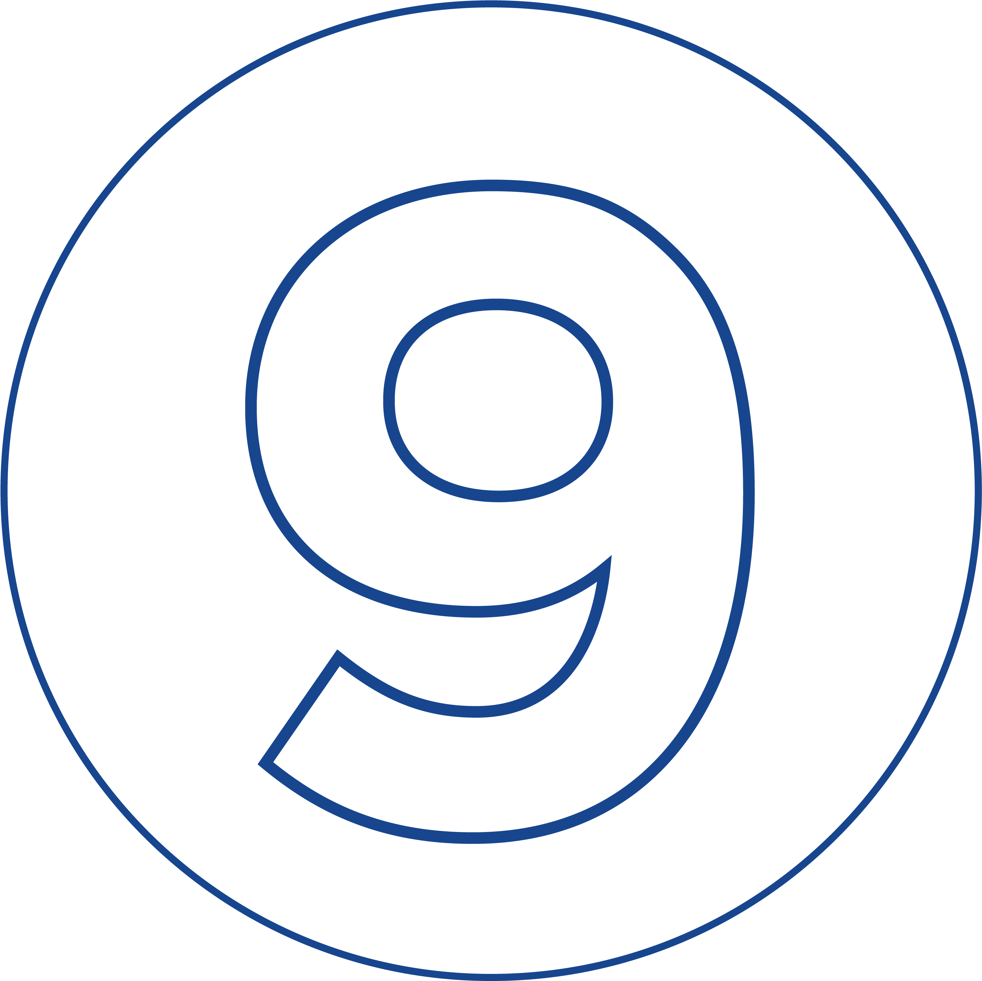 9-icon - Circle Clipart (3300x3301), Png Download