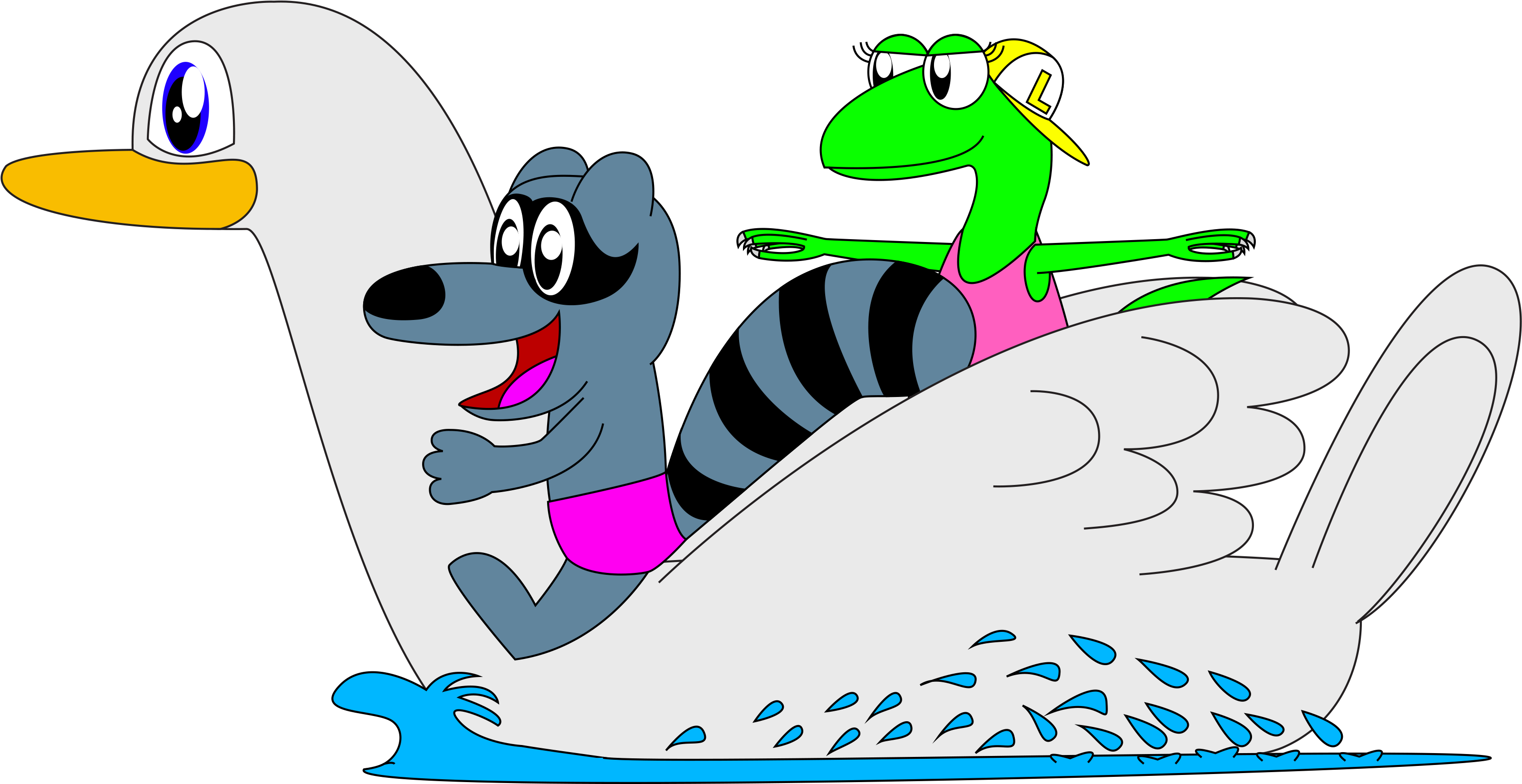 Charity Dorgan Liked This - Cartoon Clipart (3420x1750), Png Download