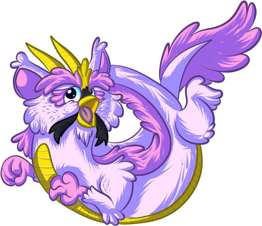 @furbyfuzz Some Say If Long Furby Swims Up A Waterfall - Cartoon Clipart (1000x1000), Png Download