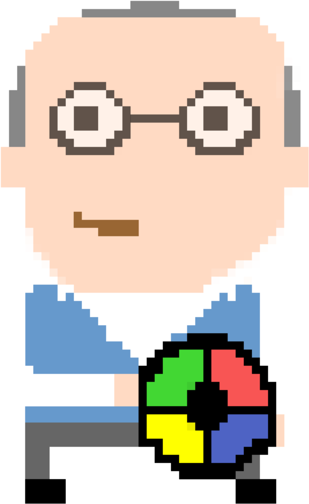 Announcing The Manchester 8-bit Art Contest - Cartoon Clipart (1024x1024), Png Download