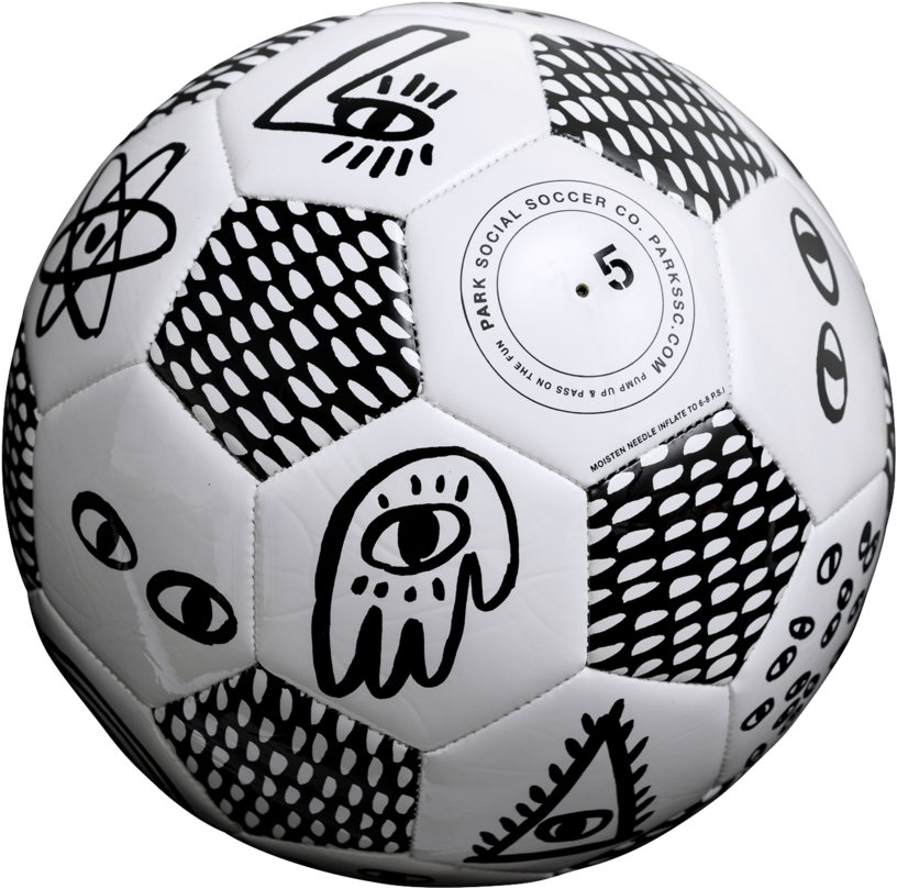 Park Soccer Ball - Soccer Ball Clipart (1200x1200), Png Download