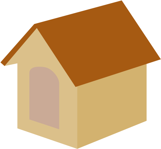 Free Clip Art - House - Png Download (640x640), Png Download