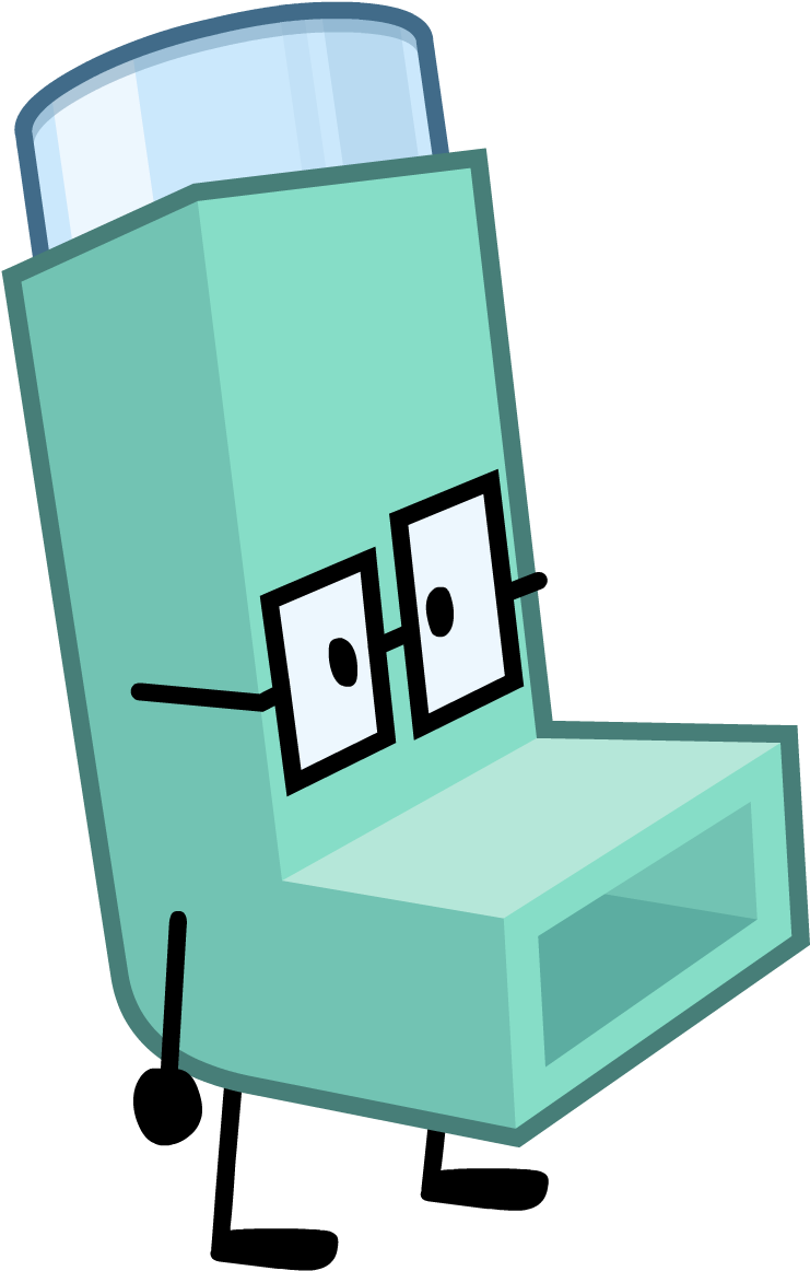 Inhaler - Chair Clipart (789x1206), Png Download