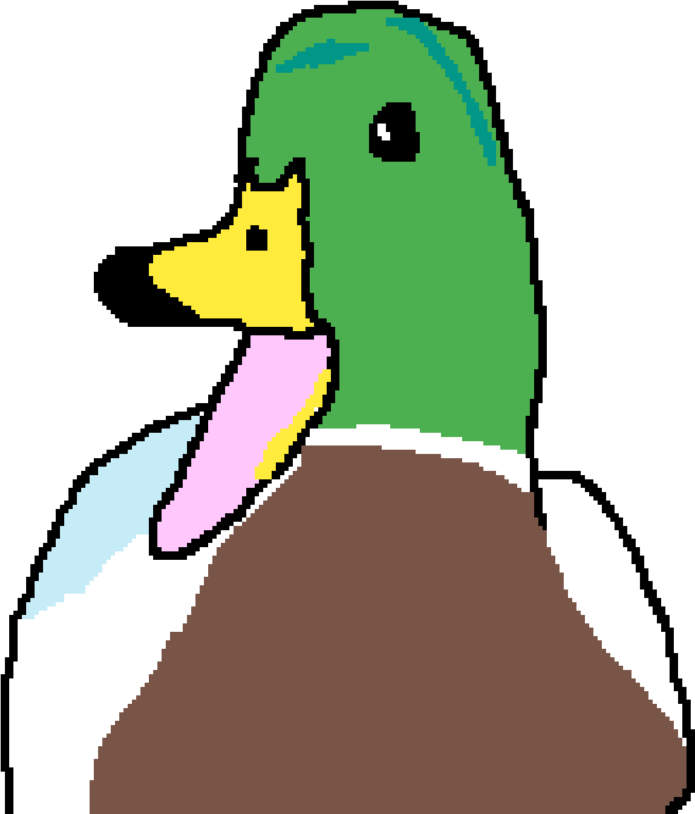 More Duckos By Blueberry-ansyb - Mallard Clipart (1200x1200), Png Download