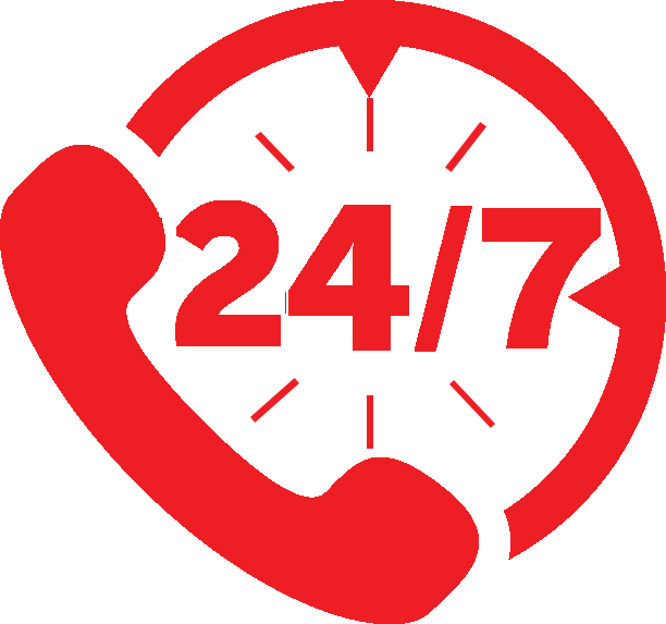 About Jet Blast Plumbing - 24 7 Clipart (612x573), Png Download