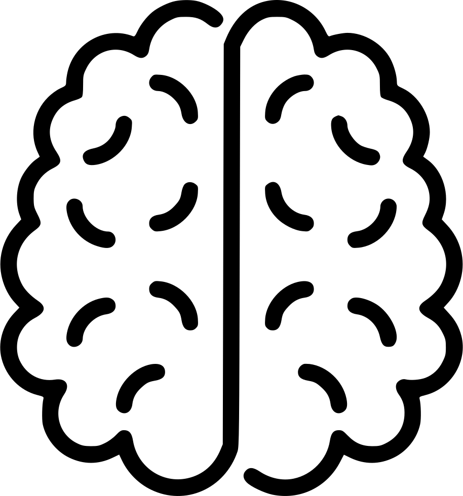 914 X 980 4 0 - Brain Hemisphere Icon Clipart (914x980), Png Download