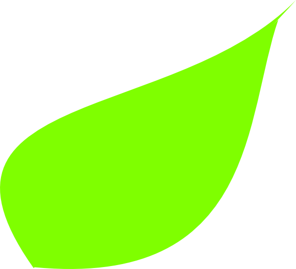 New Leaf Cliparts - Slope - Png Download (600x546), Png Download