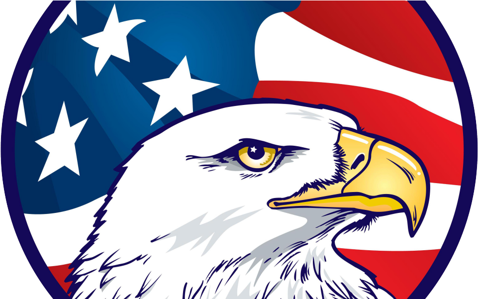 American Eagle Day Transparent Background Clipart (1024x600), Png Download