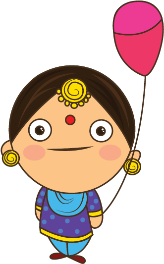 Punjabi Woman - Illustration Clipart (618x618), Png Download