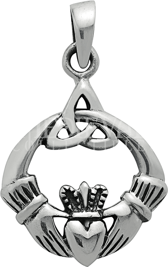 Claddagh Ss By Medieval - Locket Clipart (850x850), Png Download