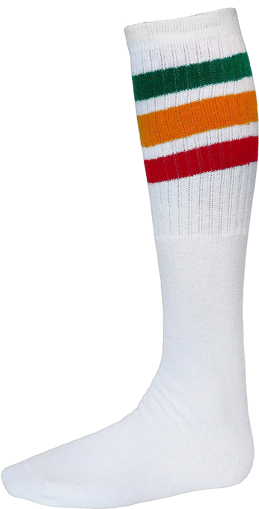Mid Calf Rasta Tube - Sock Clipart (700x700), Png Download