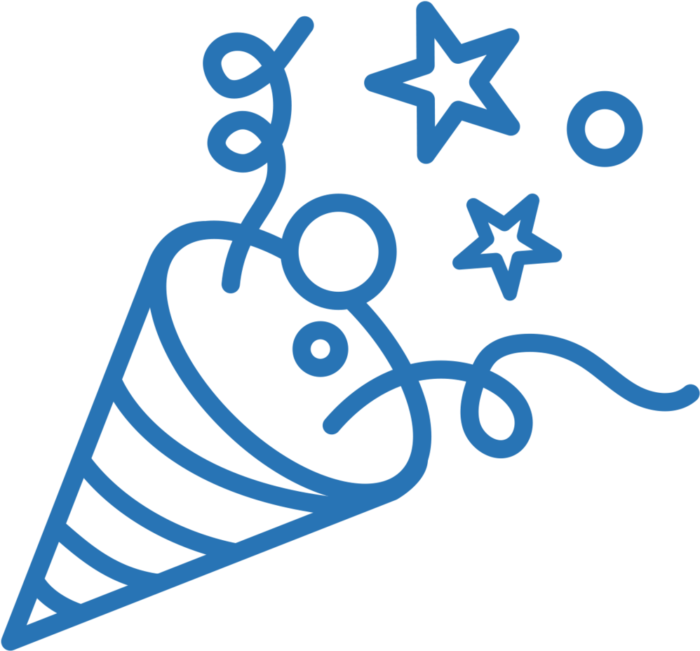 Celebrate Blue - Portadas Para Historias Destacadas Clipart (1000x1000), Png Download