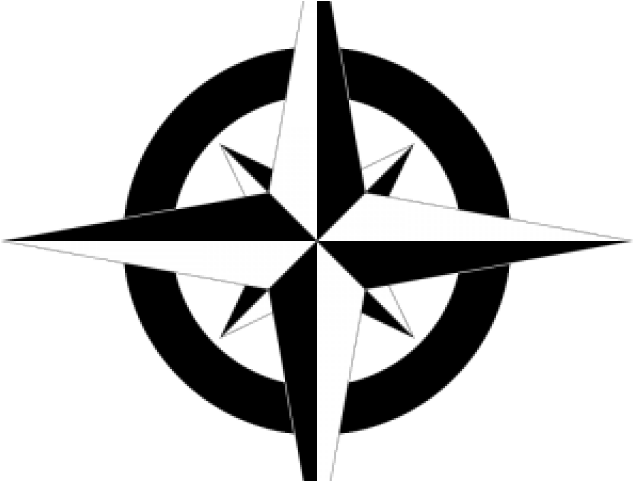 Cartographer Cliparts - Compass Logo Png Transparent Png (640x480), Png Download