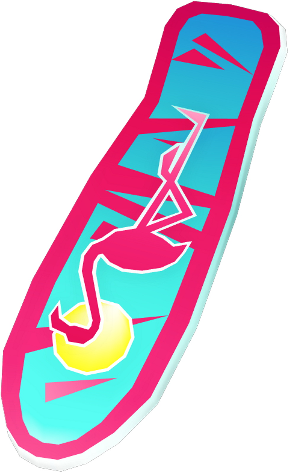 Flamingo In Its Original Form Clipart (1300x1620), Png Download