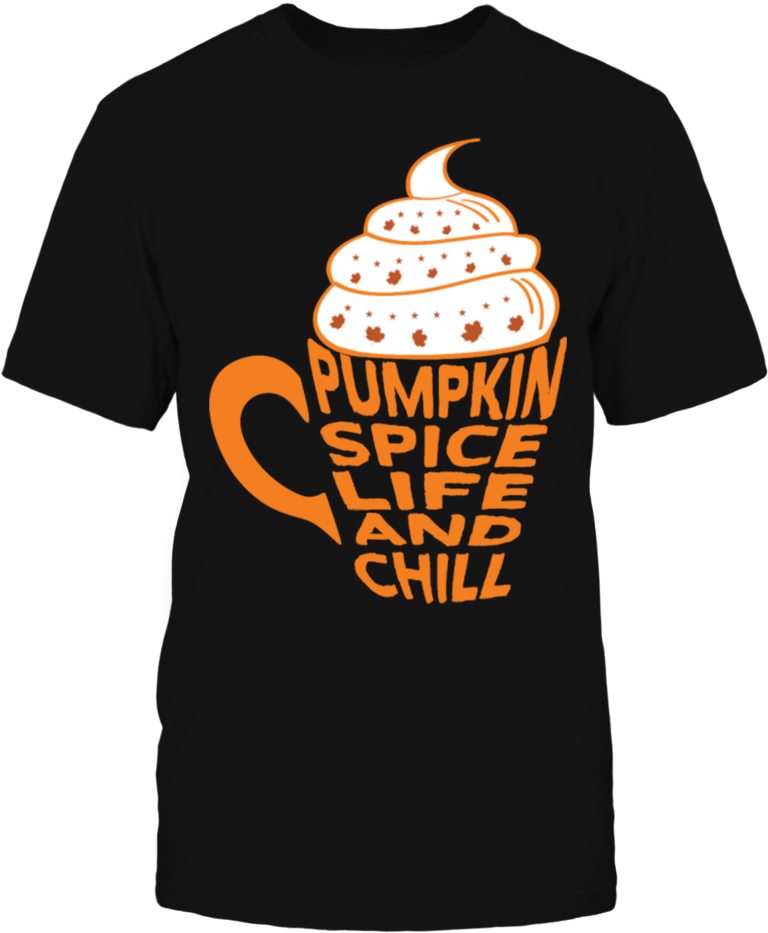 Pumpkin Spice And Chill Latte Coffee Thanksgiving T - Werner Das Rennen T Shirt Clipart (1000x1000), Png Download