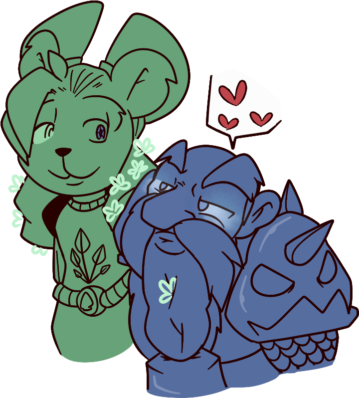 Number One Power Couple - Cartoon Clipart (720x798), Png Download