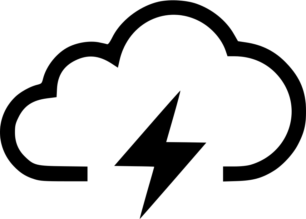 Png File - Sun Storm Icon Clipart (980x701), Png Download