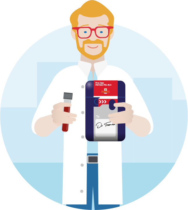 Deliver Medical Samples Safely - Cartoon Clipart (645x721), Png Download