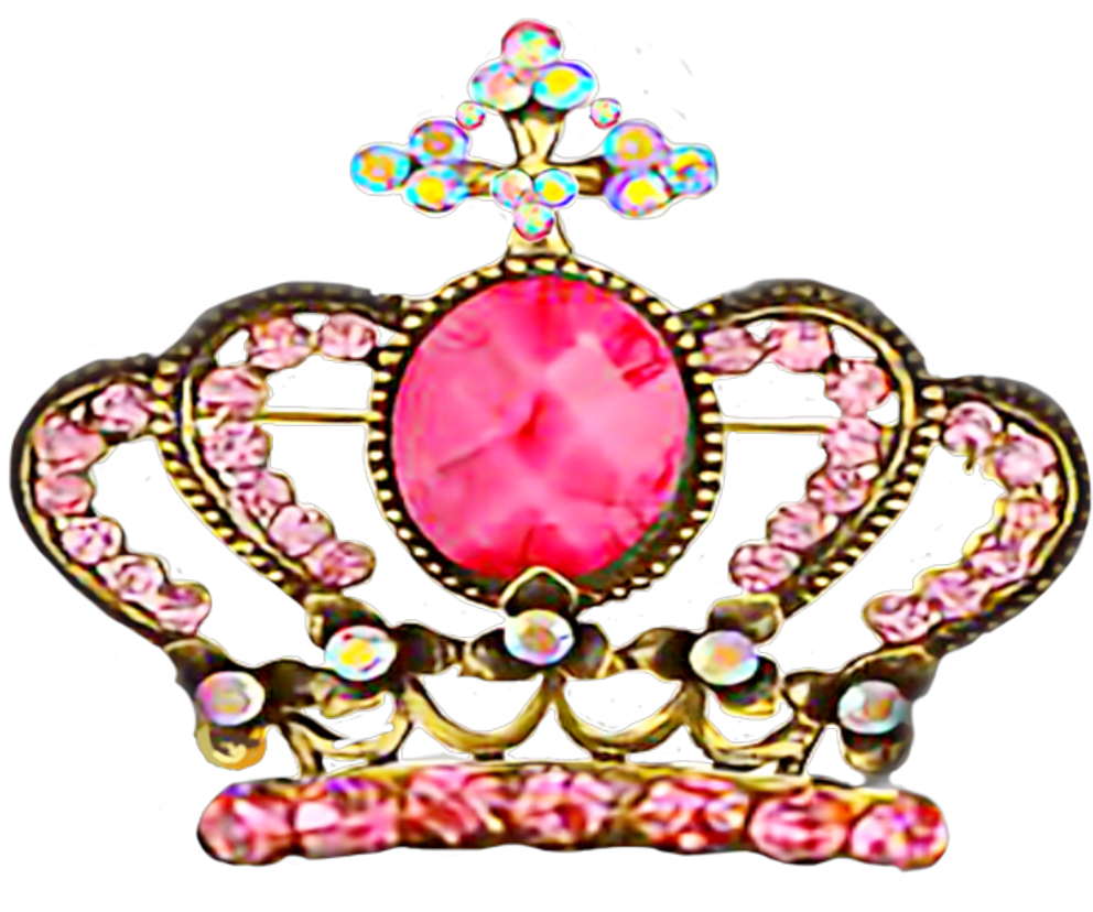 Crown Sticker - Illustration Clipart (1024x865), Png Download