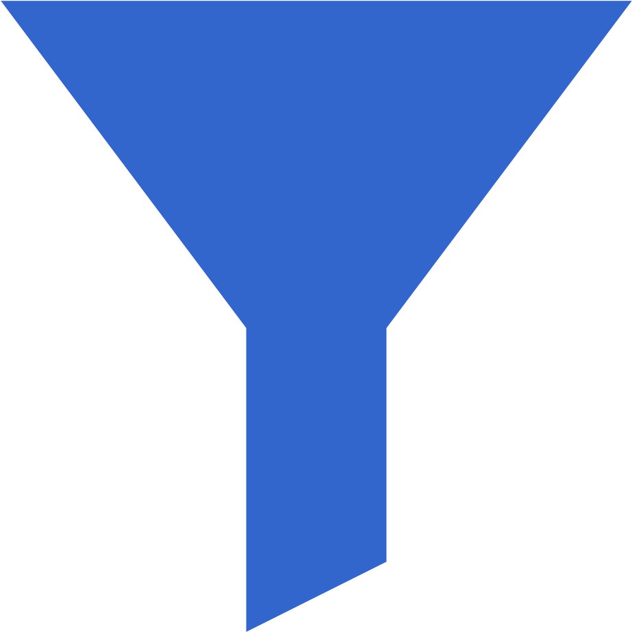 Oojs Ui Icon Funnel Rtl Progressive - Blue Funnel Icon Clipart (1024x1024), Png Download