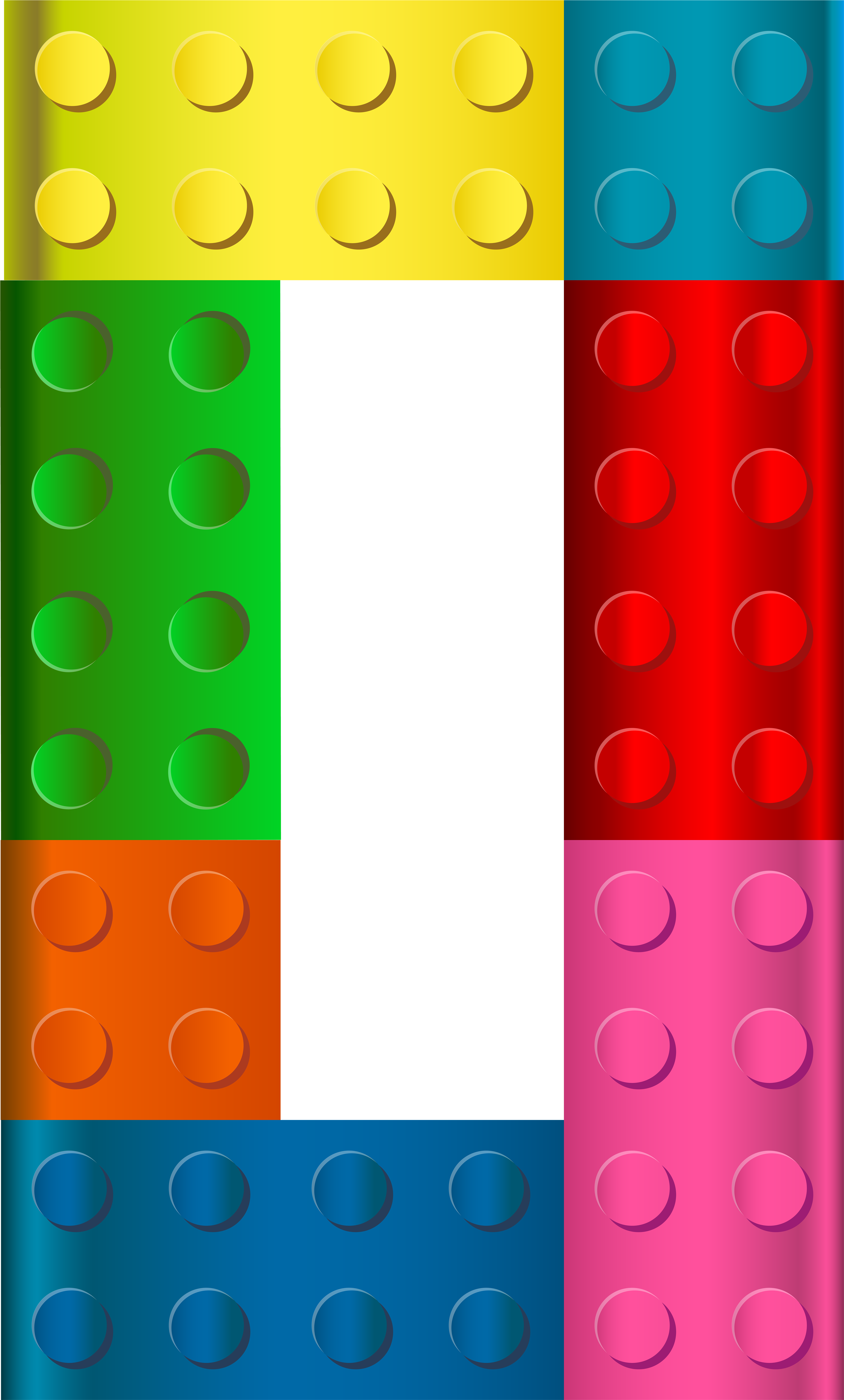 Clipart Of Keywords, Block Number And Brick Border - Circle - Png Download (4822x8000), Png Download