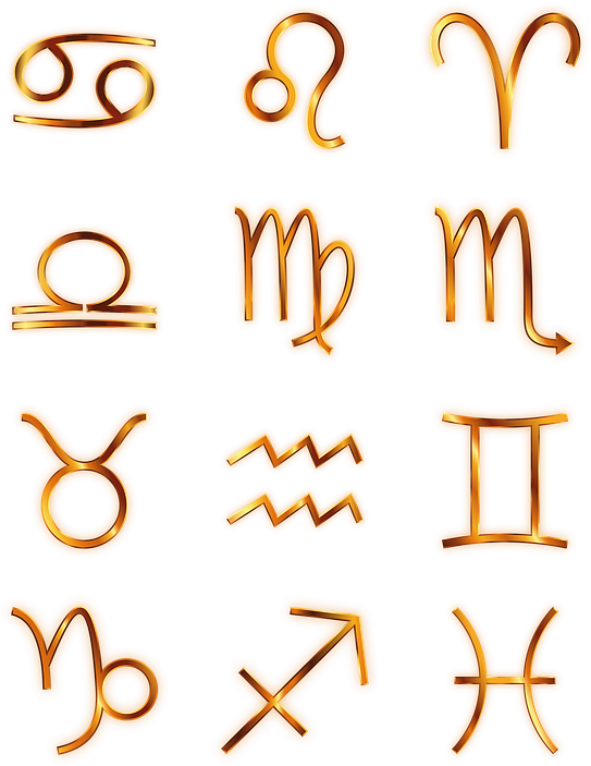 Signs Of The Zodiac, Zodiac, Aries, Taurus, Twins - Horoskopski Znaci Clipart (560x720), Png Download