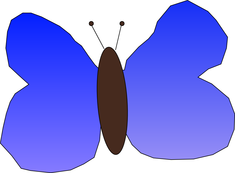Butterfly 8 Art 999px 56 - Clip Art - Png Download (999x735), Png Download