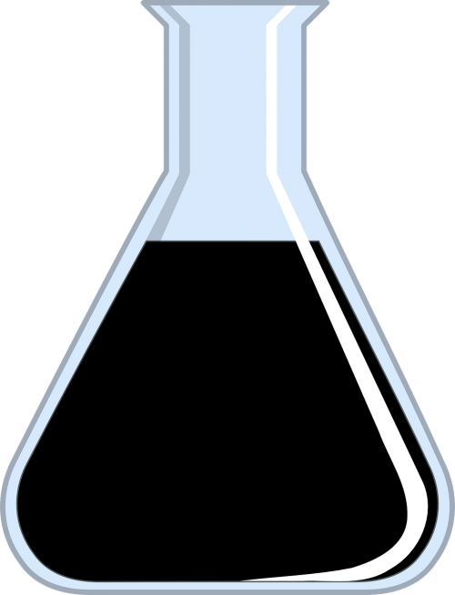 Erlenmeyer Flask,flask - Erlenmeyer Flask Free Clipart (500x653), Png Download