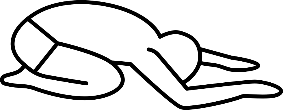 Parachute Clipart Stickman - Man On His Knees Png Transparent Png (980x382), Png Download