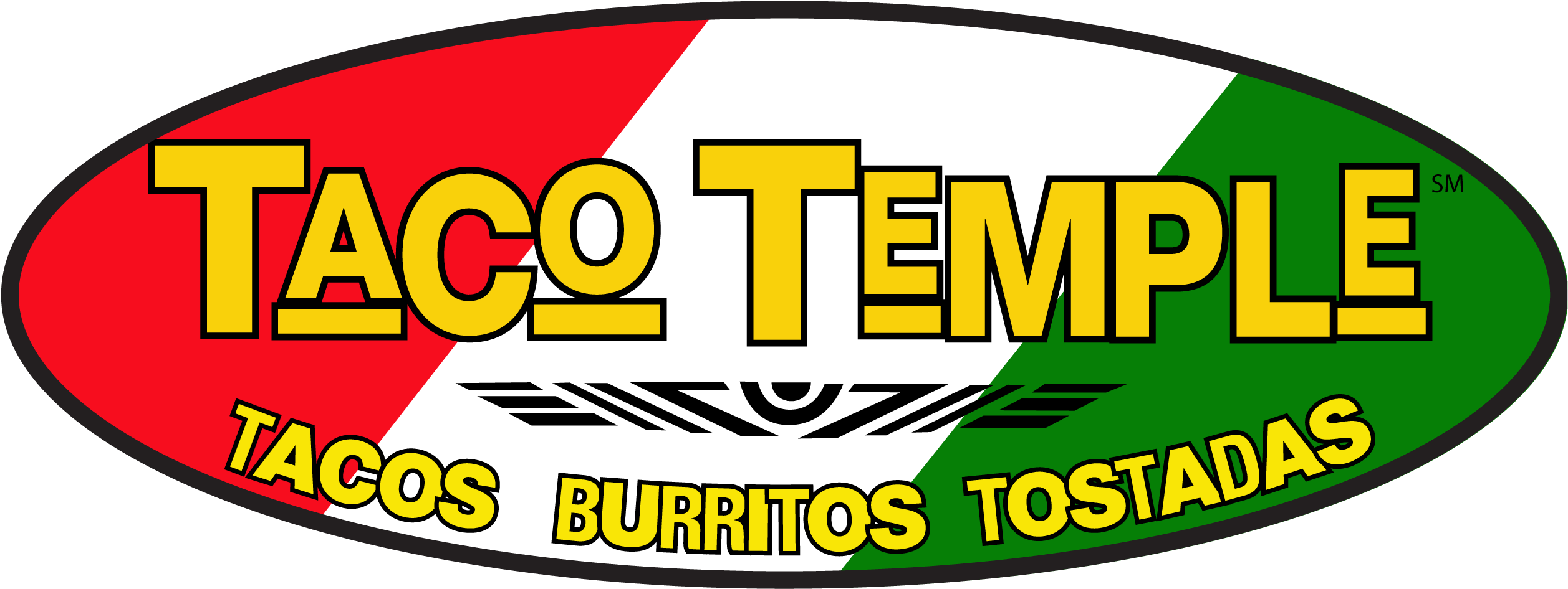 Taco Temple Clipart (2560x1004), Png Download