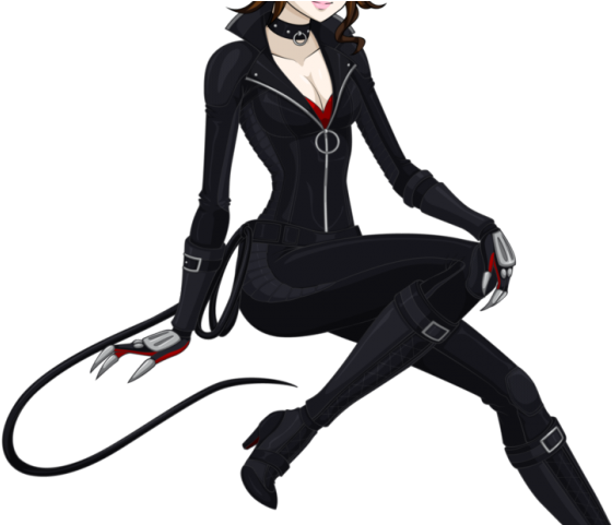 Criminal Clipart Cat Burglar - Girl - Png Download (640x480), Png Download
