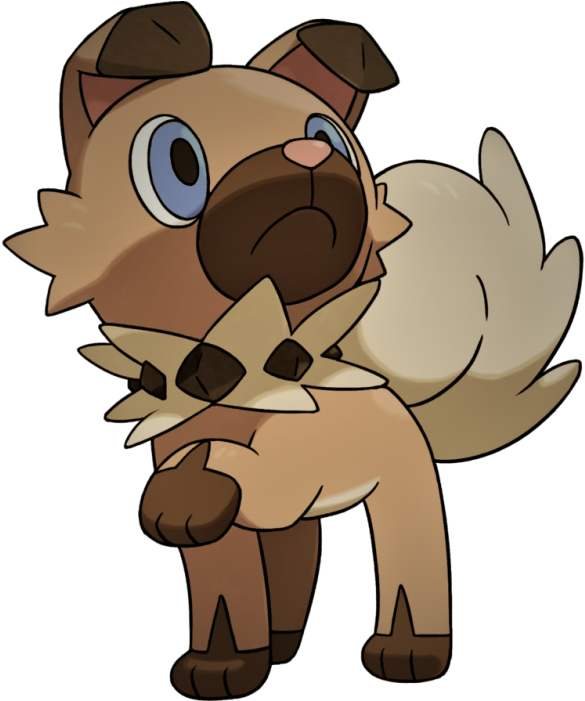 Rockruff Png - Pokemon 744 Clipart (700x700), Png Download
