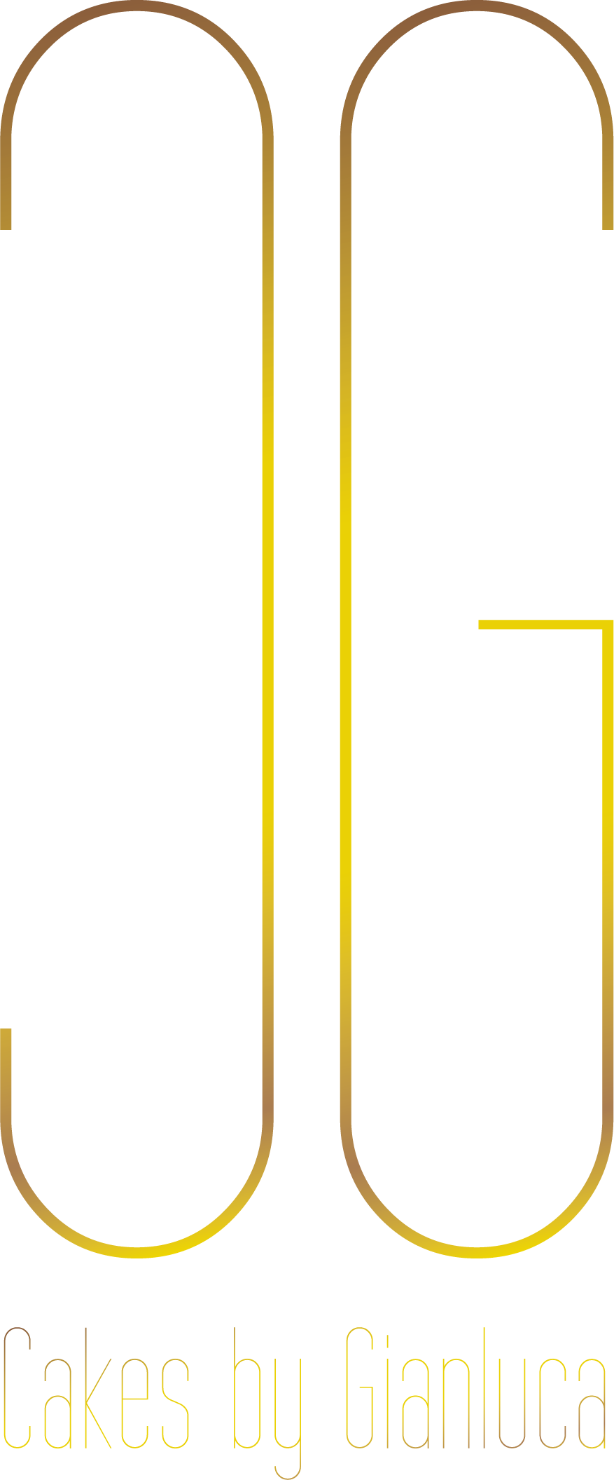 Cakes By Gianluca Logo Clipart (877x2111), Png Download