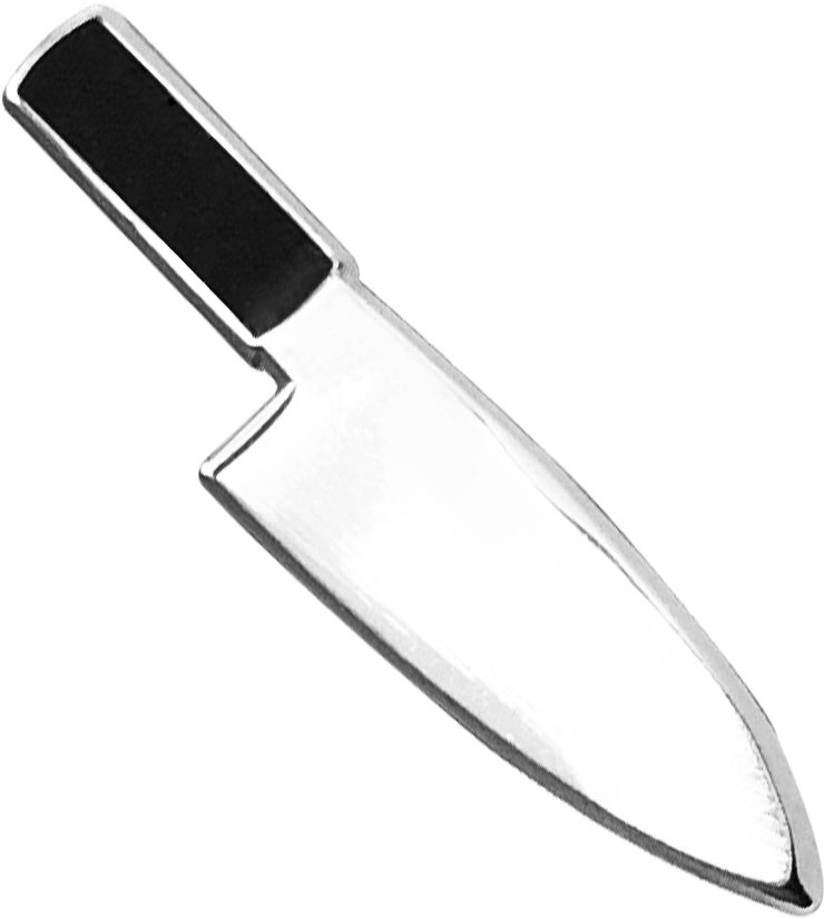 Download Hd Png Large - Hunting Knife Clipart (740x826), Png Download