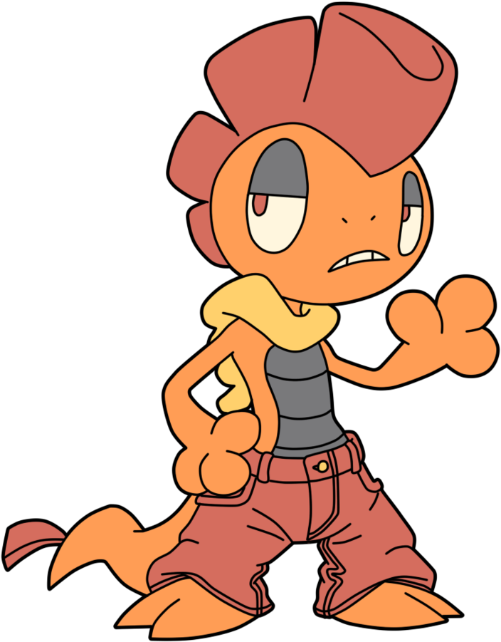 Fighting Dark , Png Download - Draw A Scrafty Clipart (704x901), Png Download