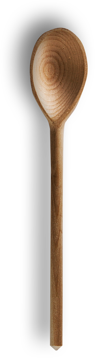 Wooden Spoon Png - Brush Clipart (329x1237), Png Download