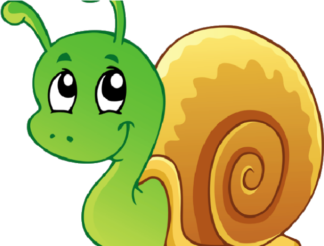 Snail Clipart Group Shell - Cartoon Image Of A Snail - Png Download (640x480), Png Download