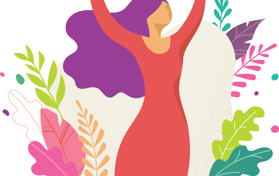 Love Don't Fight Your Body - Illustration Clipart (1068x675), Png Download