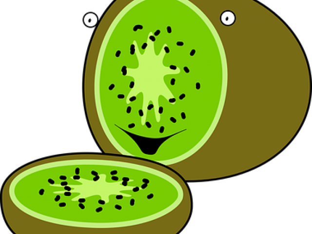 Kiwi Clipart Philippine Fruit - Cute Fruits Clipart Png Transparent Png (640x480), Png Download