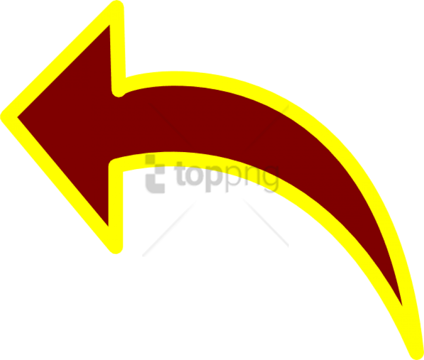 Free Png Turn Arrow Png Image With Transparent Background - Turning Arrow Clipart (850x722), Png Download